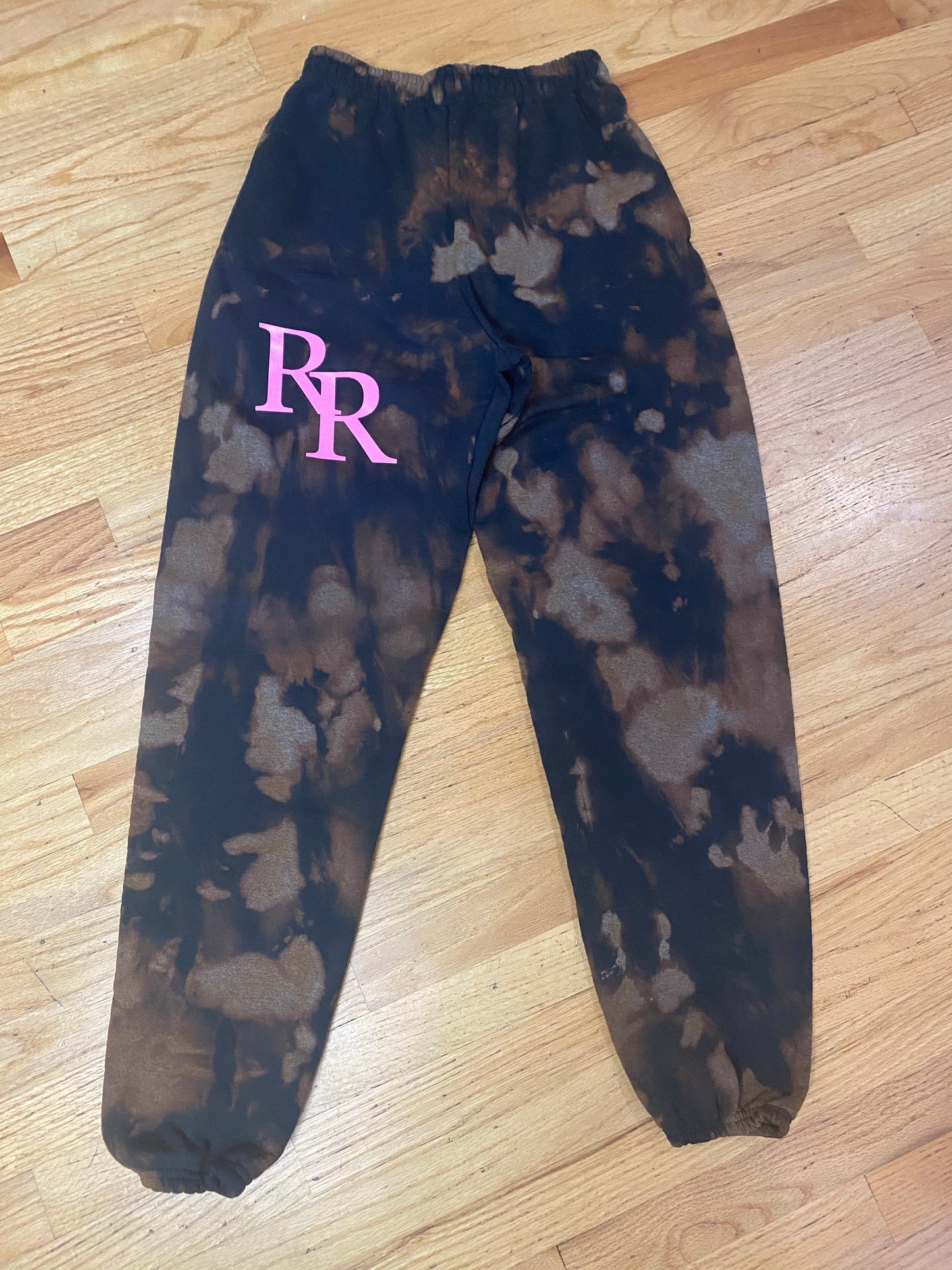 Custom Bleach Wash Sweatpants