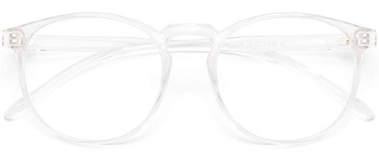 Clear- Round Anti Blue Light Glasses