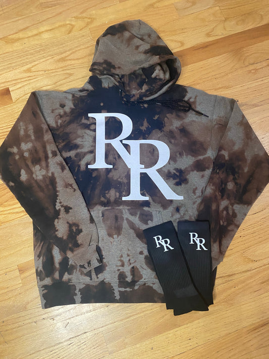 CUSTOM Bleach Wash Hoodie