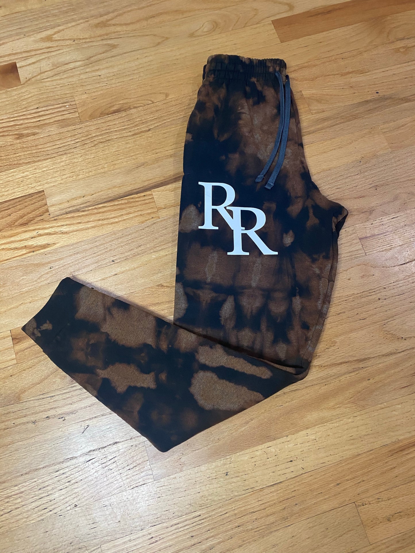 Custom Bleach Wash Joggers