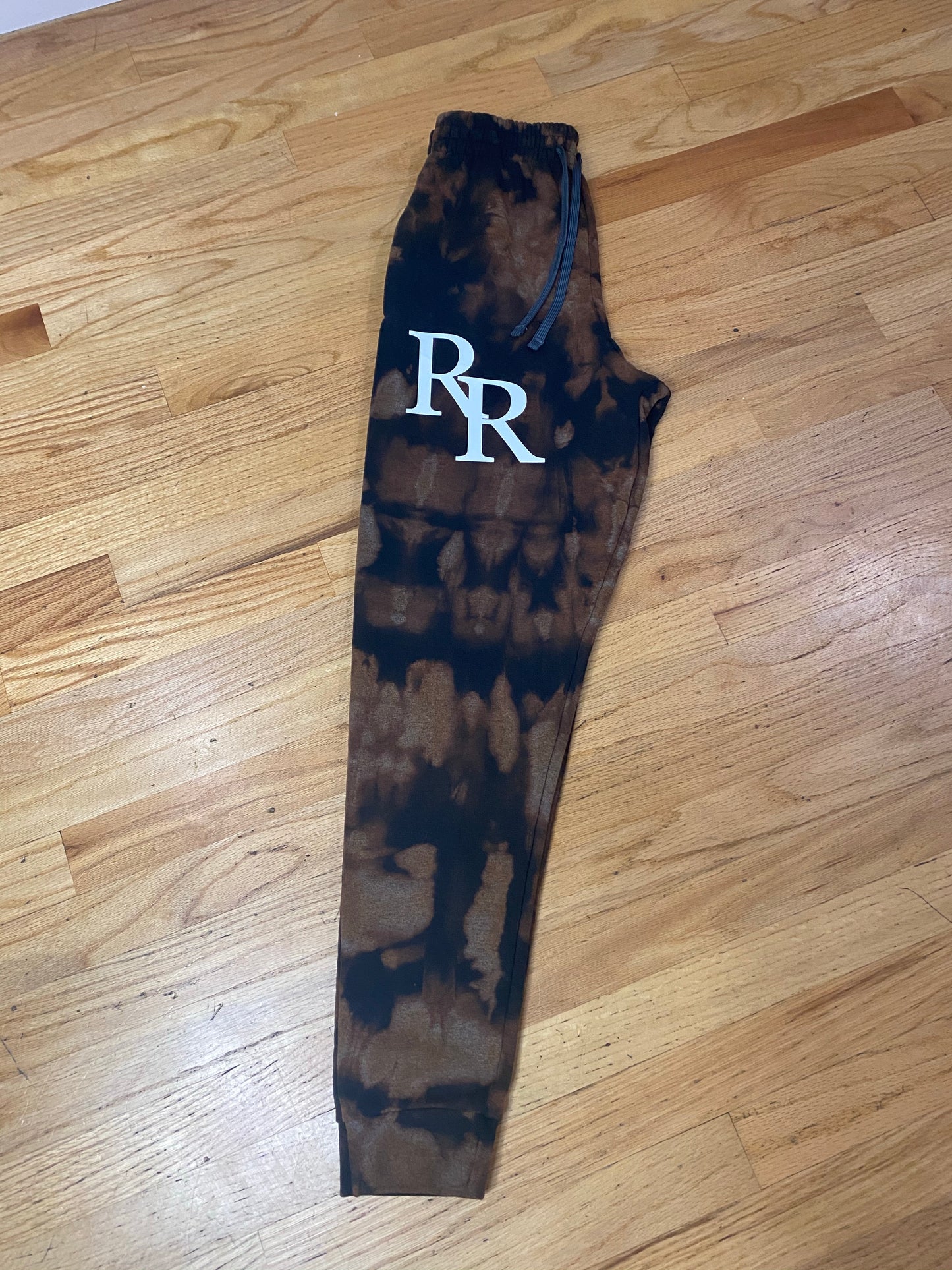 Custom Bleach Wash Joggers