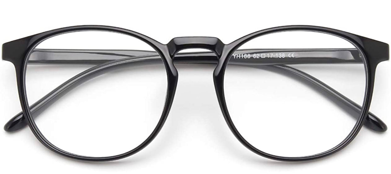 School Girl Blue Light Glasses- Black